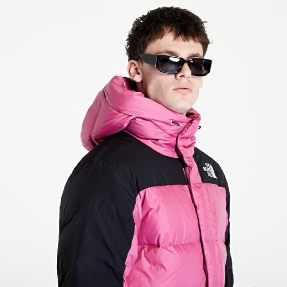 Mens THE NORTH FACE HMLYN Down Parka Jacket Red Violet - Picture 5 of 15